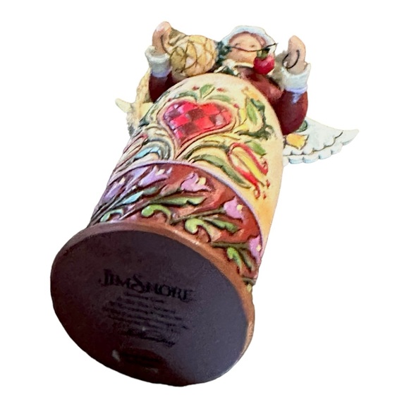 Jim Shore 2011 Williamsburg Warm Welcome Angel Figurine ~ 4021985 Retired - Picture 9 of 10